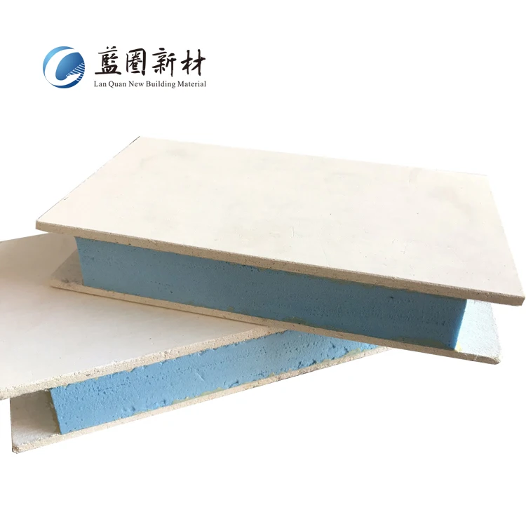 
Integrated wall ESP insulation and fireproof magnesium oxide wall board of insulated passive building in northern 