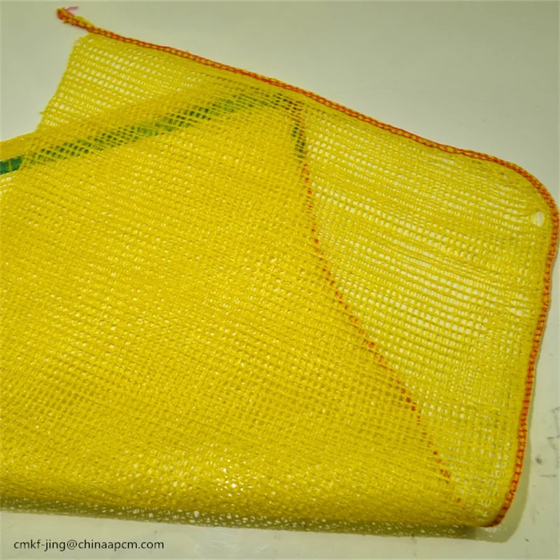 53*90cm 60*90cm 25kg 30kg 50kg for Potatoes Onions Plastic Packing Bag Mesh Bags with Drawstring
