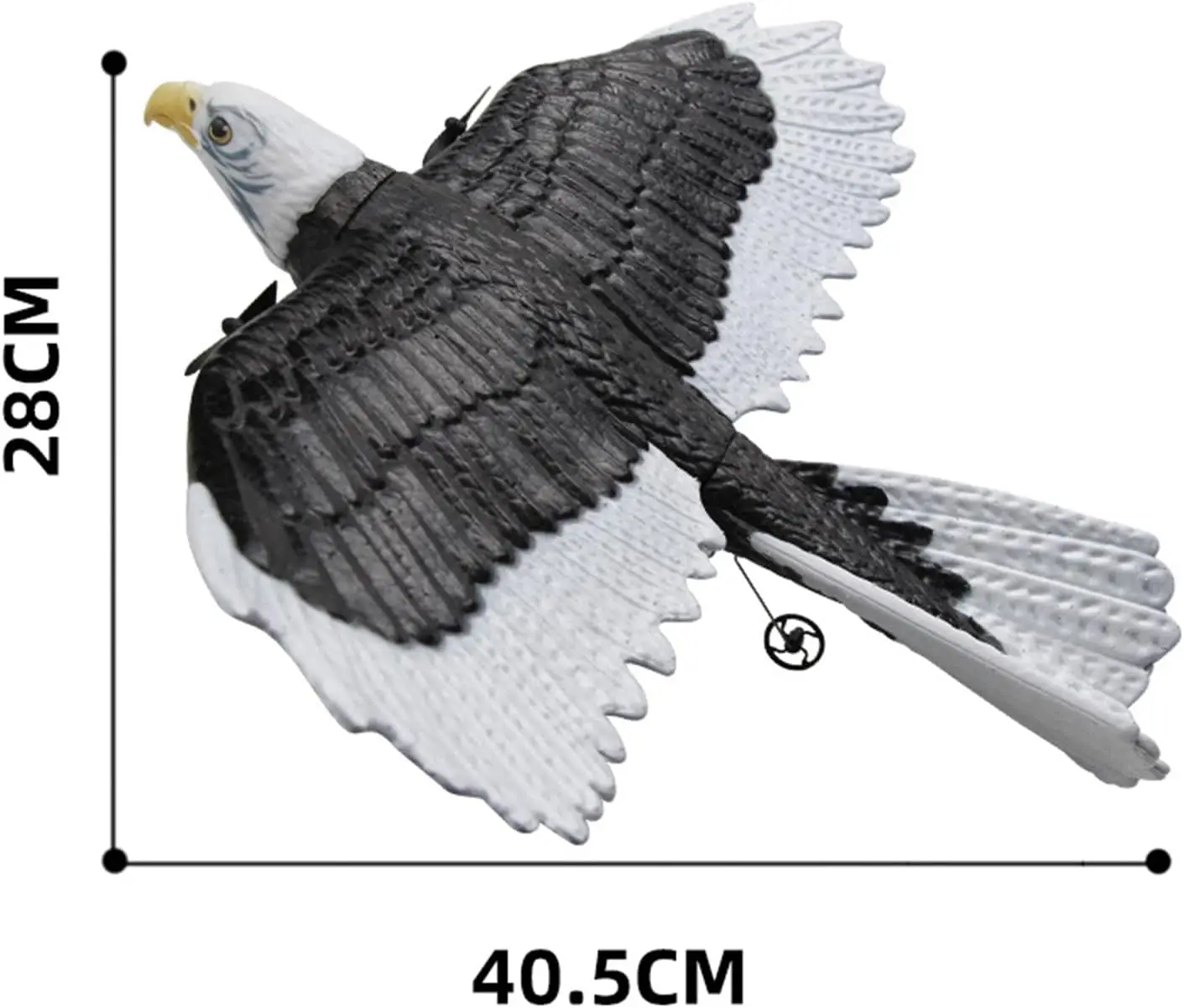 FX651 RC Airplane glider 405mm Simulation Wingspan Eagle Aircraft 2.4G Radio Control Toys Christmas Gifts hot sell