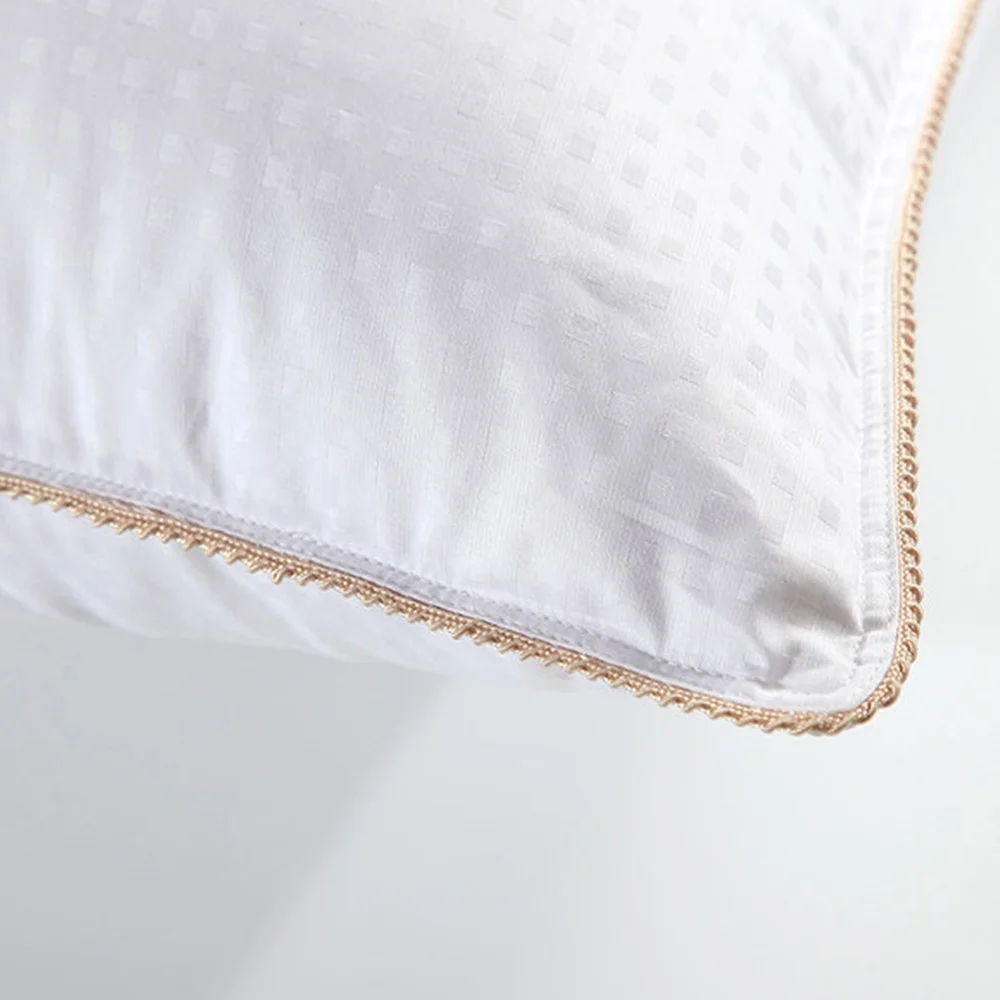 Wholesale high quality luxury  100% duck goose feather down 5 star hotel  pillow