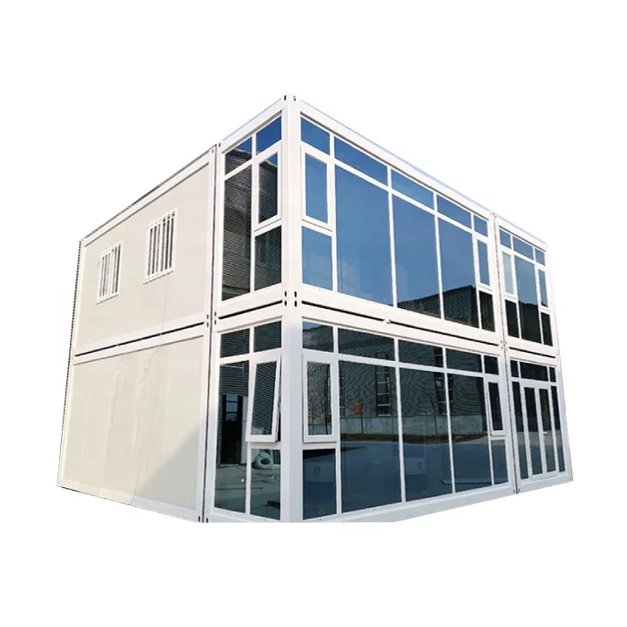 High Quality Steel Wall Cladding Prefabricated Sandwich Panel Prefab Bolt Living Cabin Container House Apartment Complex