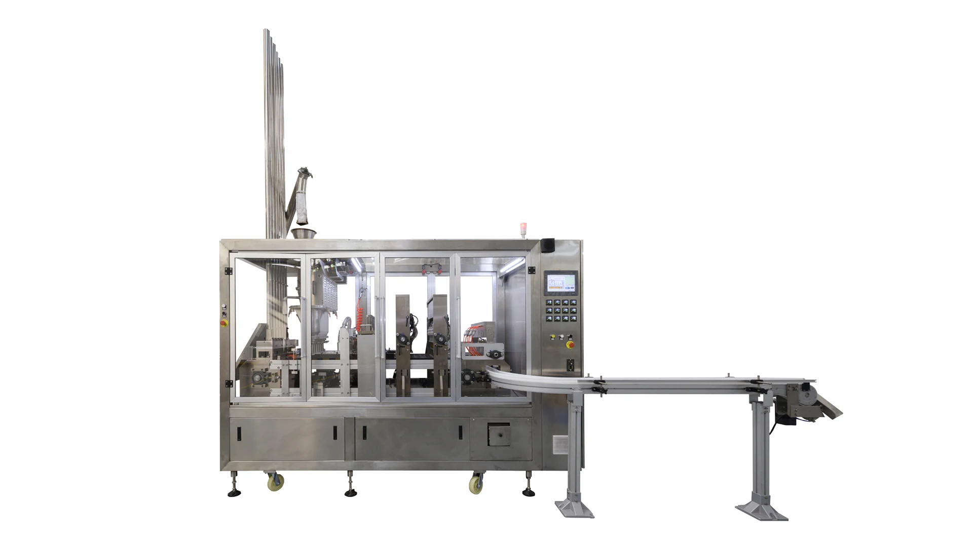 Sunyi Brand Factory Hot Selling Automatic High Speed Six Lanes Compatible Nespresso Coffee Capsule Filling Sealing Machine