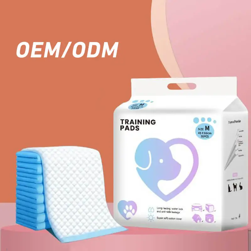 Super Absorbent Pet Training Pads with Leak Proof Layers for Dog  puppy pads Disposable absorbent polymers Puppy Pee Pads
