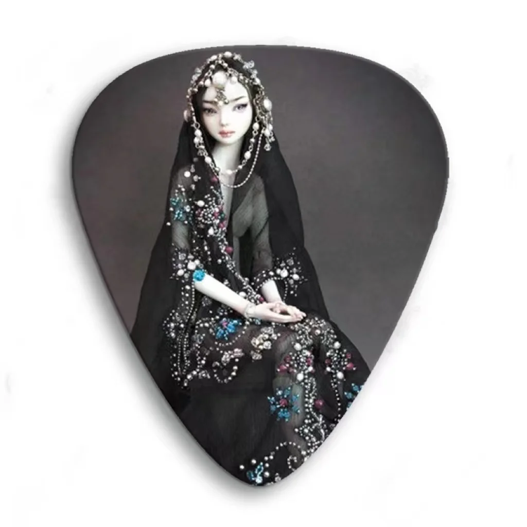 China Wholesale OEM  Custom Guitar Accessory Ancient style Digital color printing  Guitar Picks  Plectrum for sale