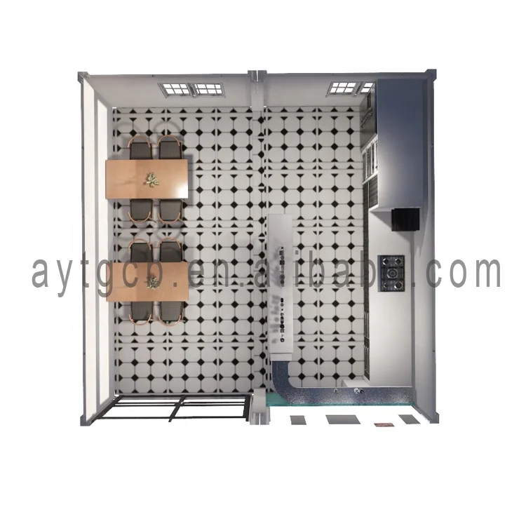 House Use and Sandwich Panel Material prefab manufactured mobile Homes