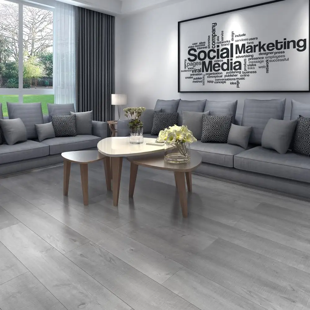 Germany technology  decking laminate wood flooring 7mm 8mm 12mm laminated flooring indoor wooden