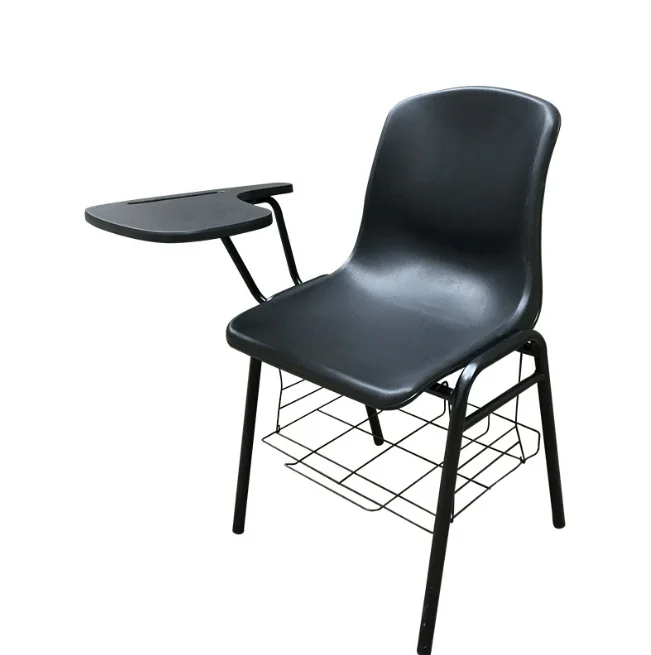 Metal Plastic School Students Study Training Chairs with Writing Tables