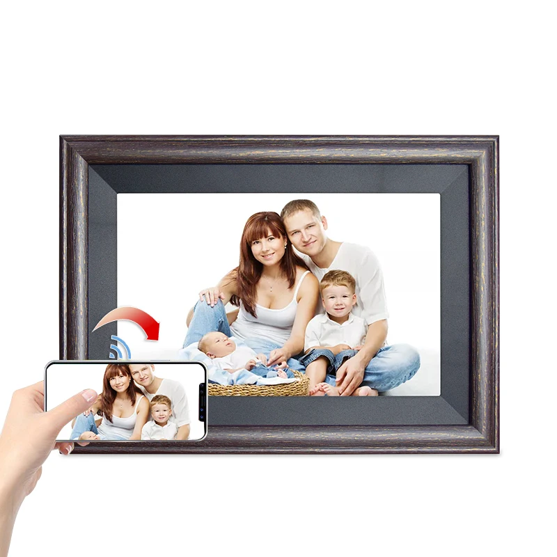 10.1 inch IPS Touch Screen Smart Digital Picture Frame  Digital Photo Frame  Share Photos/Videos with frameo