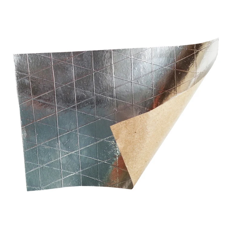 Roofing Insulation Heat Resistant Insulation Aluminum Foil Paper Scrim Kraft Paper Foil Insulation