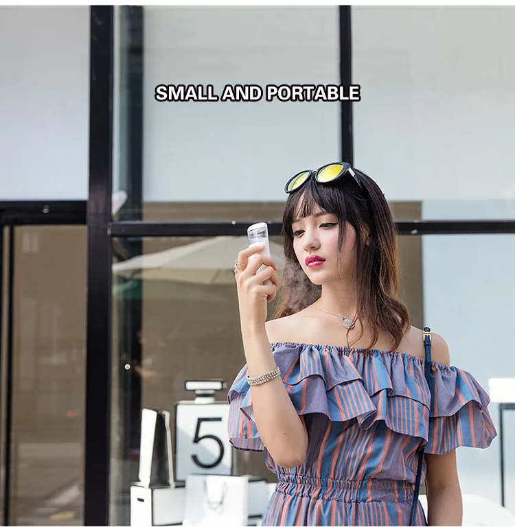 portable Mist Spray Atomization rechargeable nano mist spray Facial Mister Steamer hydrogen water sprayer