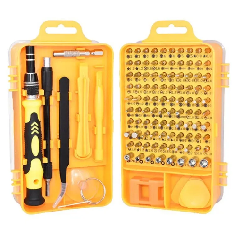 115 In 1 Mobile Phone Repair Tool Set For IPhone IPad Samsung Cell Phone Opening Tools Set Hand Tools Repair Disassemble Kit