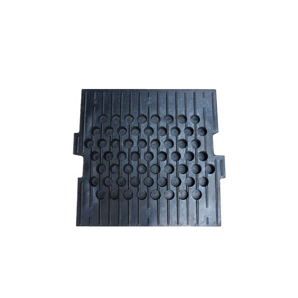 500X500X50Mm Durable Strength Vehicle Speed Down Cars Slow Rubber