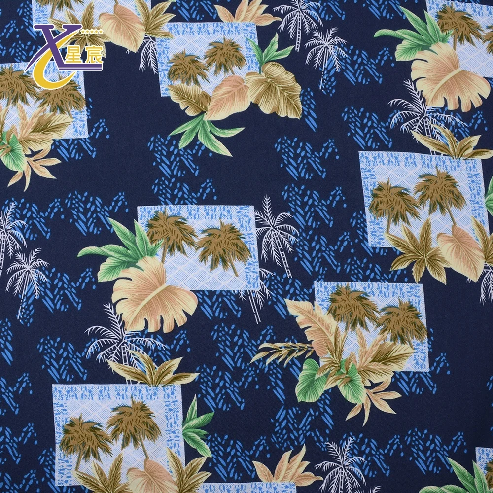 Ткань Xingchen для текстильной одежды хорошего качества со склада вискозная ткань с цифровой печатью