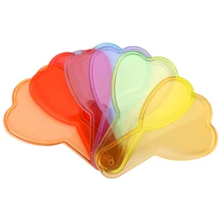 Early Education Baby Montessori Fidget Toy Translucent Paddles Set Color board Toy For Kids Educational new stem toys