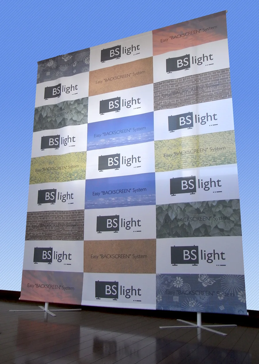 Good opaque 260gsm fire resistant knitted display fabric for dye sublimation  pop up displays