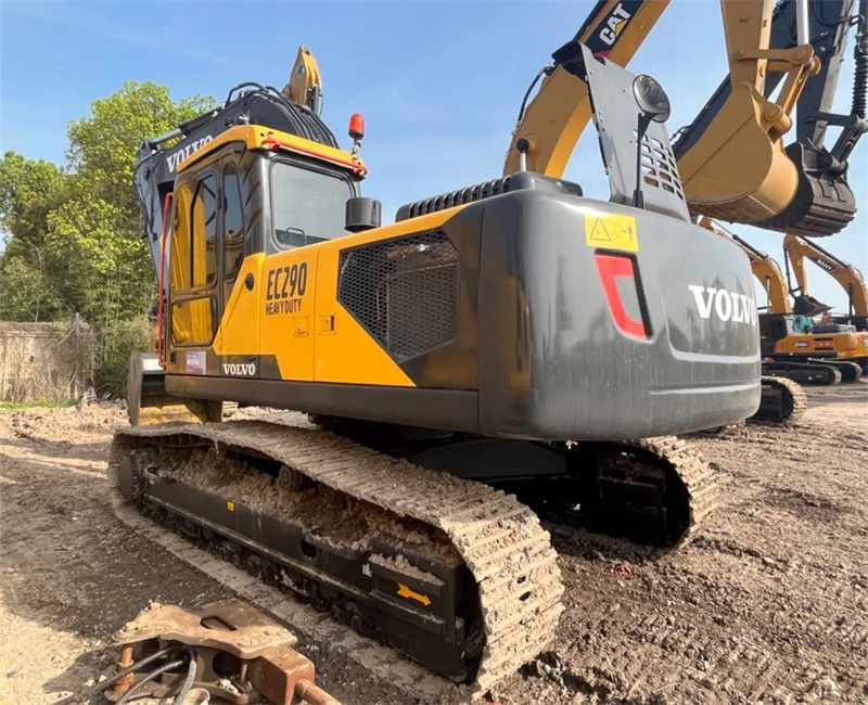 Low hours Original Used excavator Volvo EC290  29 ton High Quality Volvo ec290 Hydraulic crawler Used excavators for sale