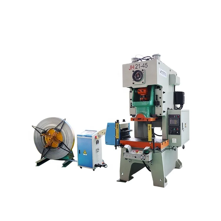 Steel plate pneumatic punching press machine