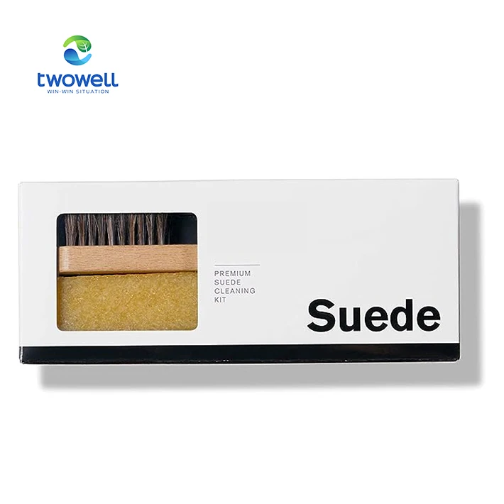 Hot Sell Custom Oem Magic Eraser Sponge Shoe Wooden Handle Plastic Hair Shoes Polish Wood Brush