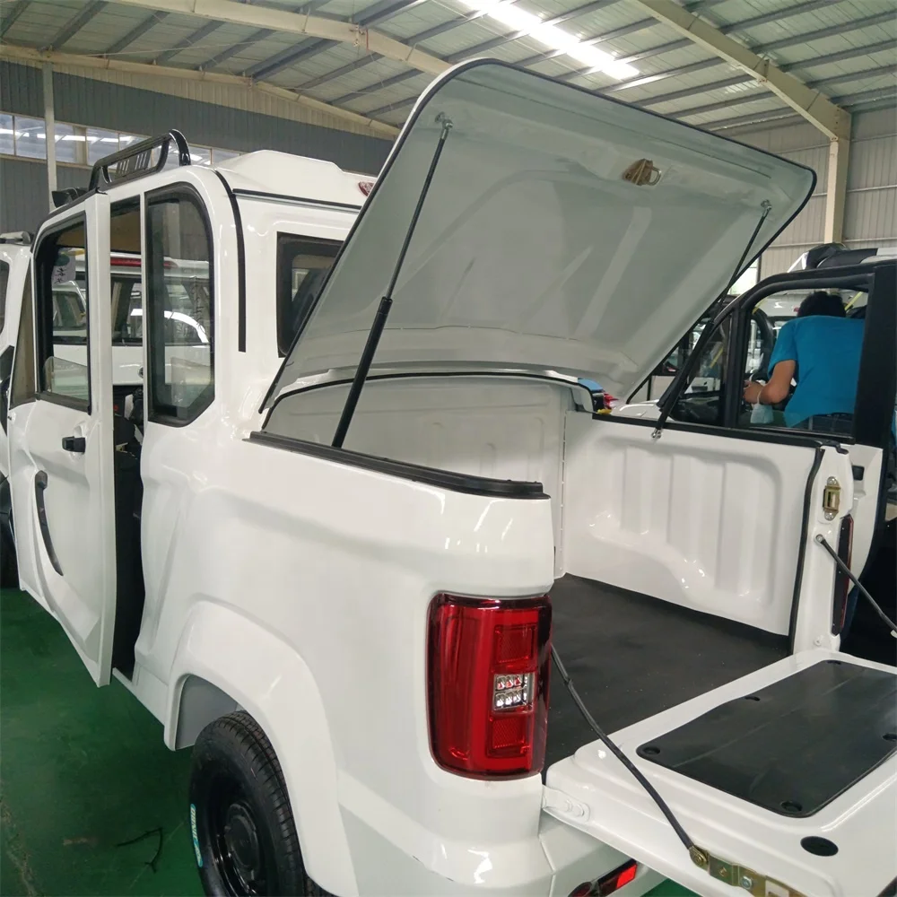 3 Wheels Cheap Price e-truck with CE 1000W 1500W Electric Pickup Truck