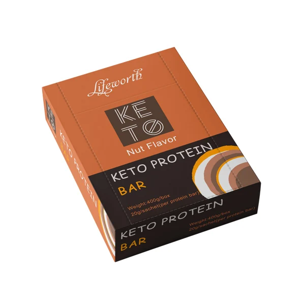  Органические грецкие орехи Lifeworth протеиновые бруски для шоколада keto energy
