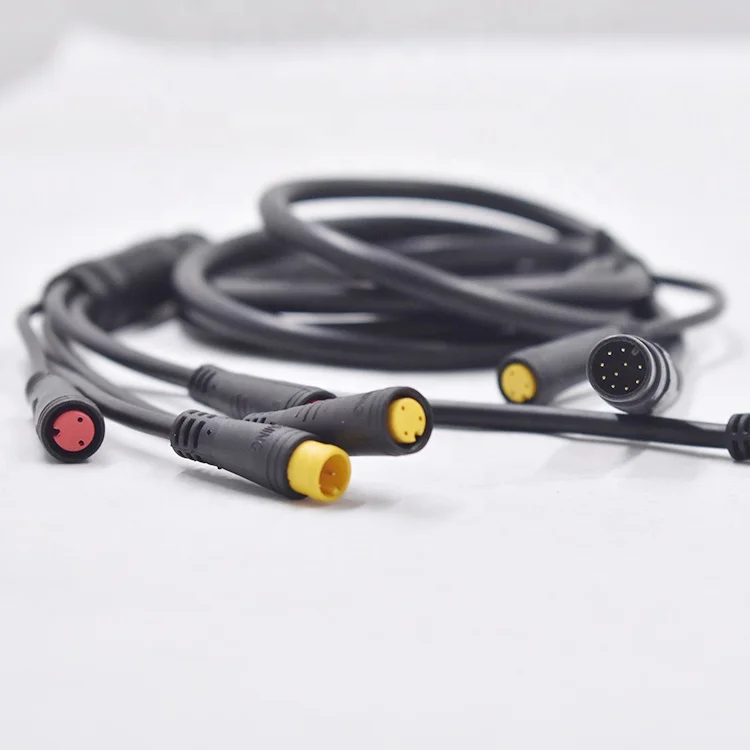 Odm Oem производитель электровелосипед моторный кабель пользовательский водонепроницаемый разъем с защитным изоляционным кабелем