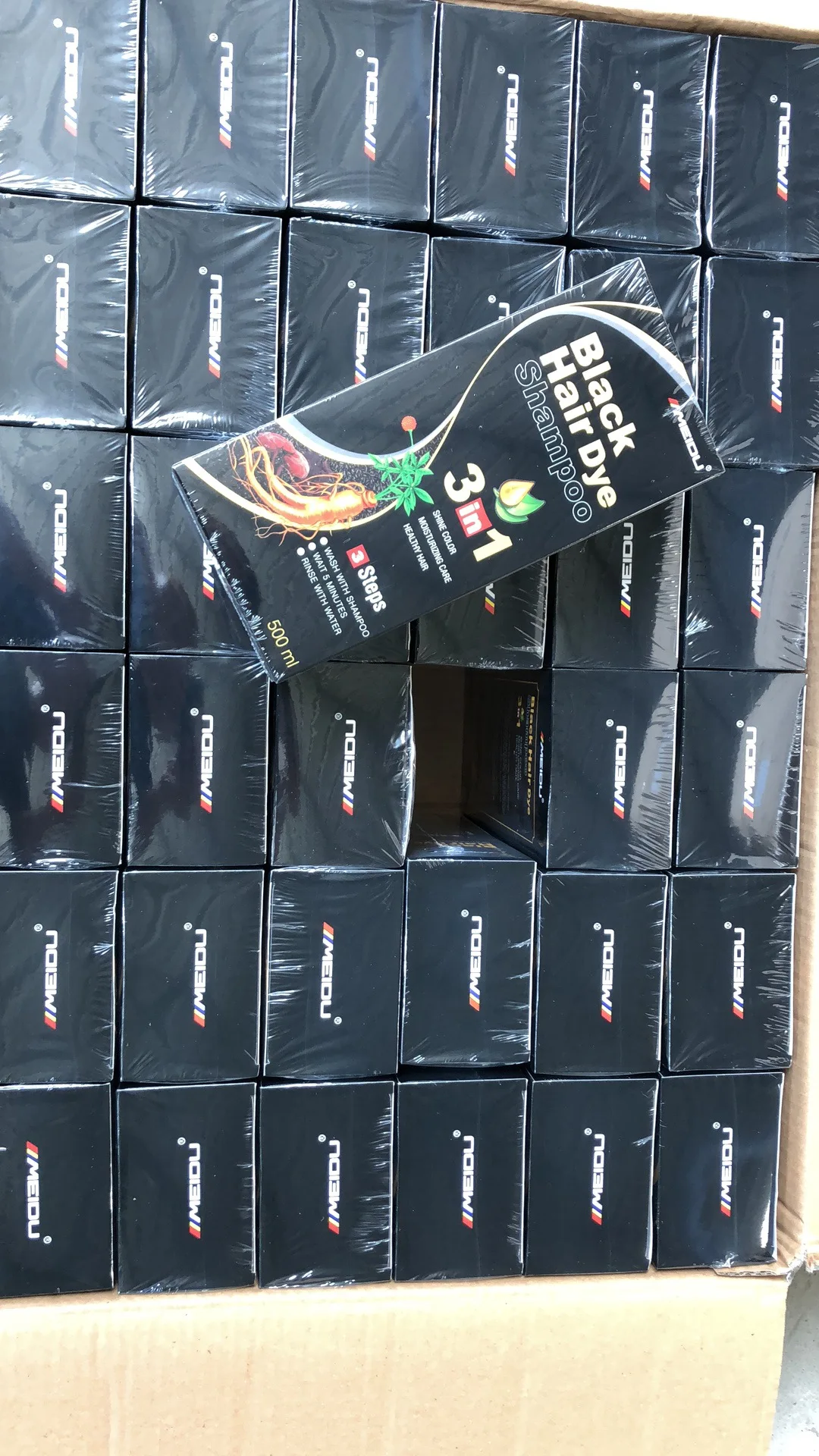 Быстрое перманентное профессиональное волшебное натуральное черное окрашивание волос, шампунь для волос, краска для волос