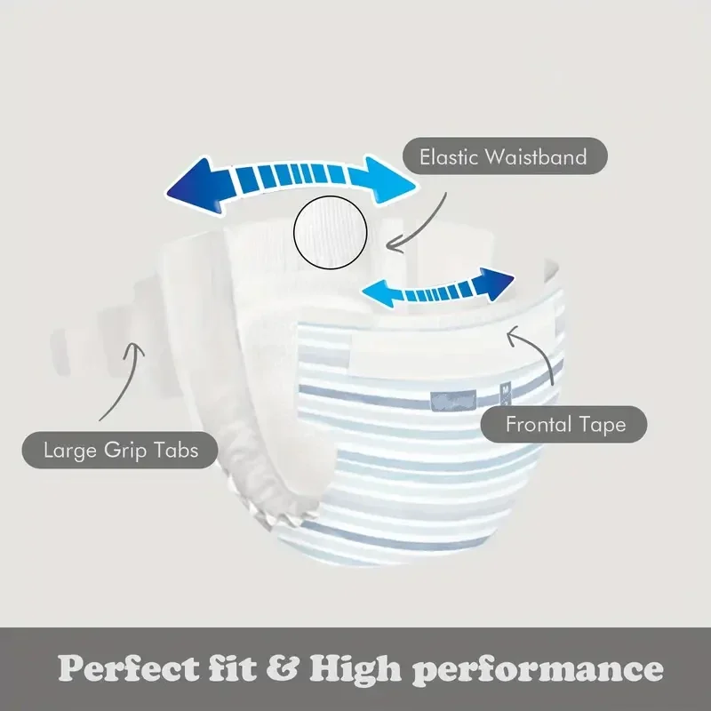 The newest high absorbent baby diaper