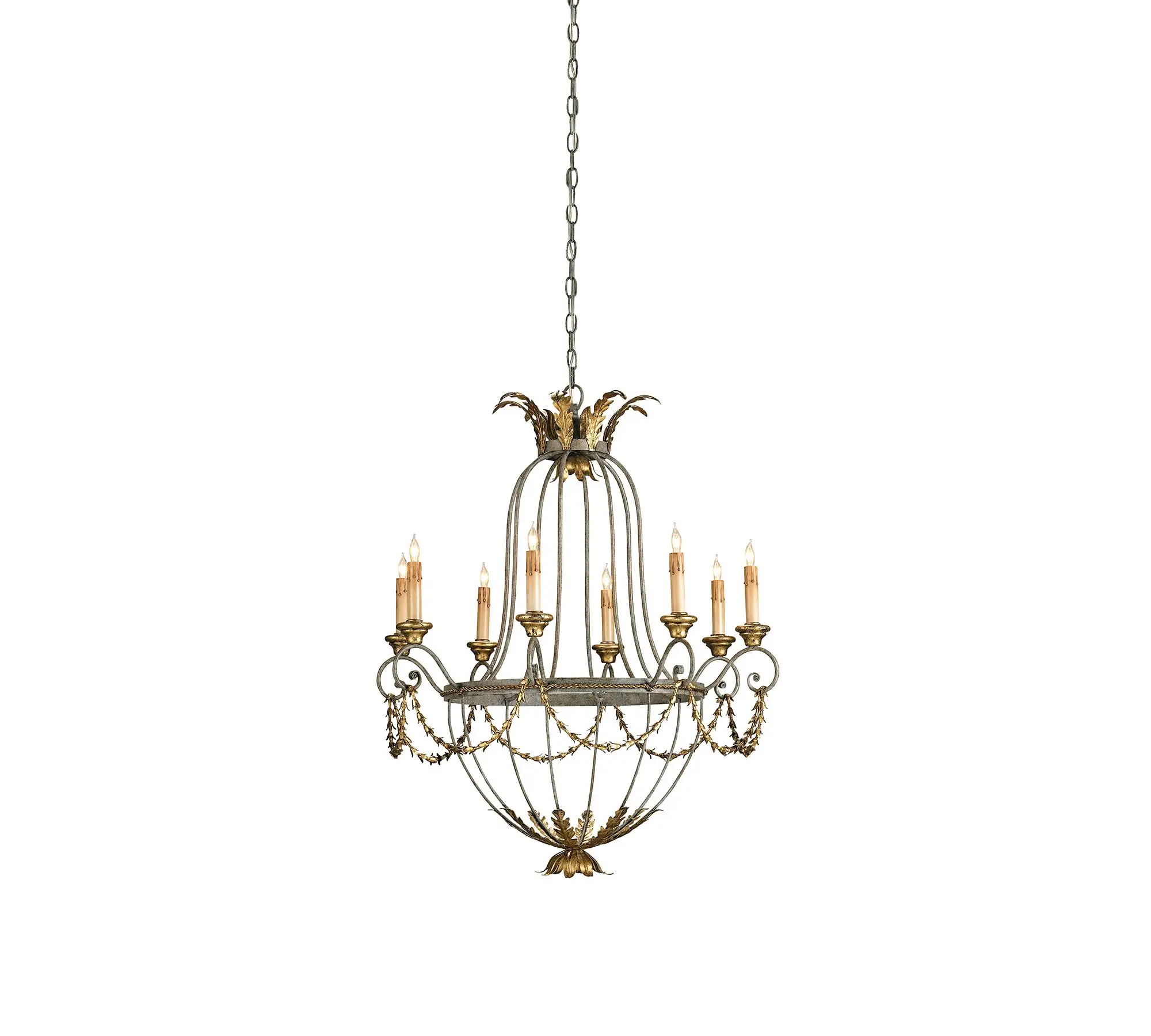 American country candle chandeliers lights living room dining room French bedroom villa clothing store gold loft lamps