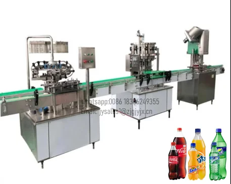 Plastic Bottle  Sparkling Water Maker, Tonic Water Production Machine, Csd Filling Line