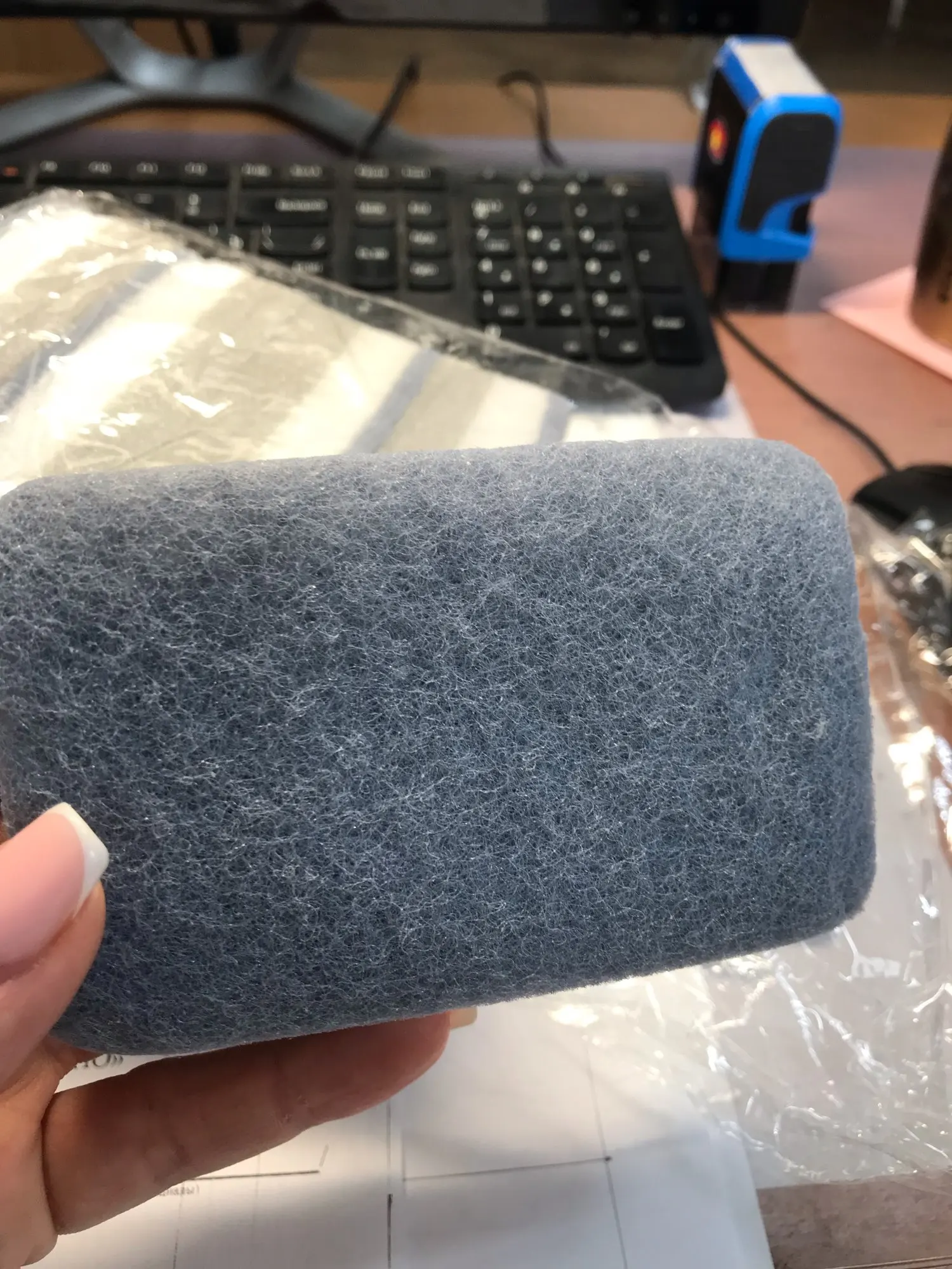 Double-sided Cleaning Spongs Household Scouring Pad Kitchen Dishwashing Sponge Cloth Dish Cleaning Towels Accessories