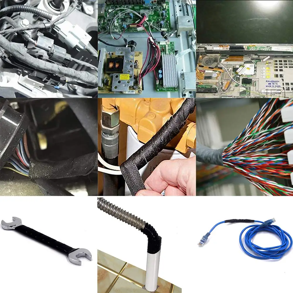High Temperature Electrical Insulating Acetate Cloth Resistance Tape for Automotive Vehicle and Cables