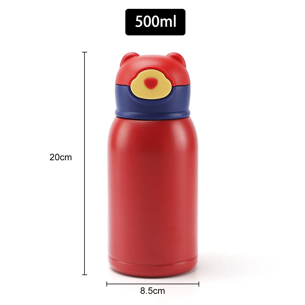 High Quality Double Wall 304 Stainless Steel for kids Insulated Portable Flask Thermos with Bag