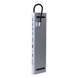 11 in 1 usb c hub with gigabit ethernet usb extension hub usb charging hub