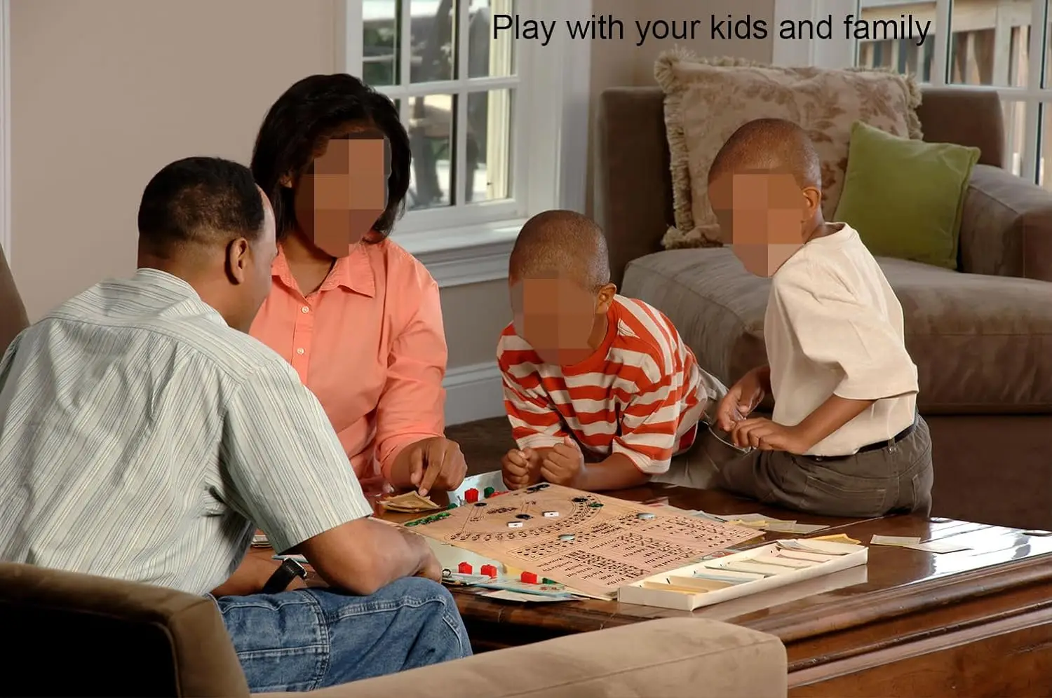 Wooden Board Game - Fun Baseball Marble Game for Family Game Night