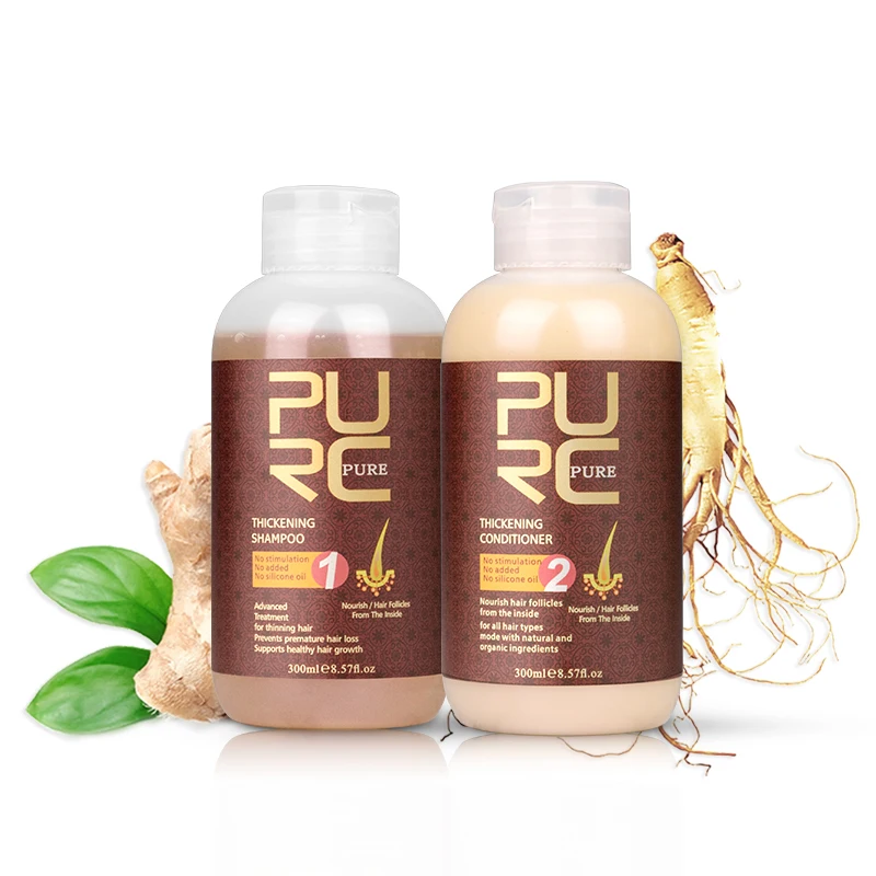 Herbal natural thickening hair shampoo conditioner and professional keratin hair treatment give hair deep therapy (60504186176)