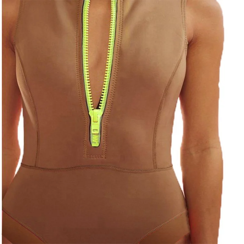 Warm Wetsuit Neoprene Recycled Front Zip Wet Suit One Piece Material Material 2Mm Short Sleeve Diving
