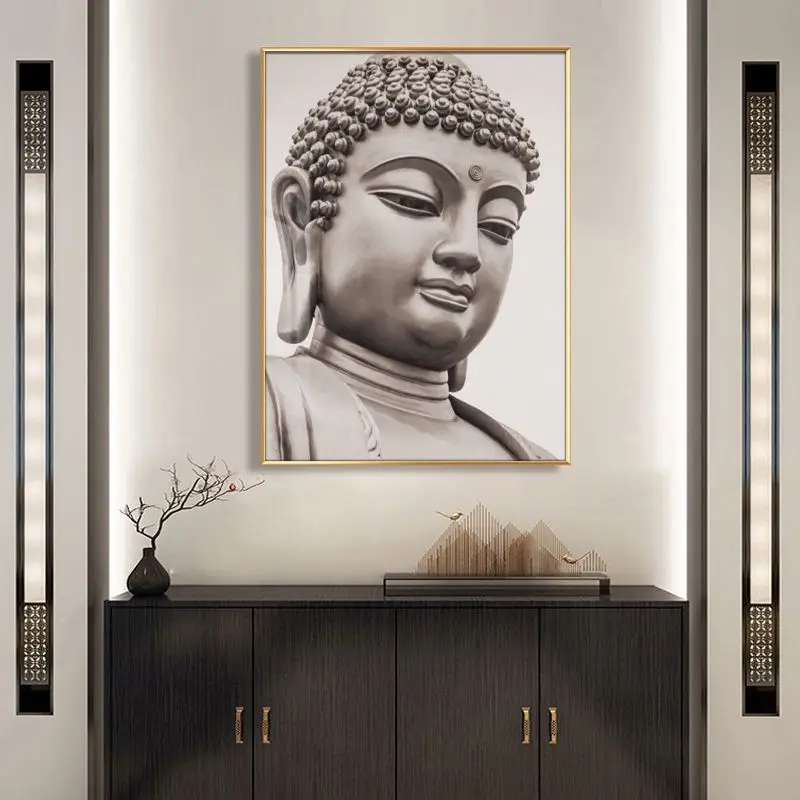 Modern Buddha Painting on Canvas Wall Art Zen Art Decor Modern Abstract Home Decoration 100% Hand Painted Oil Paintings
