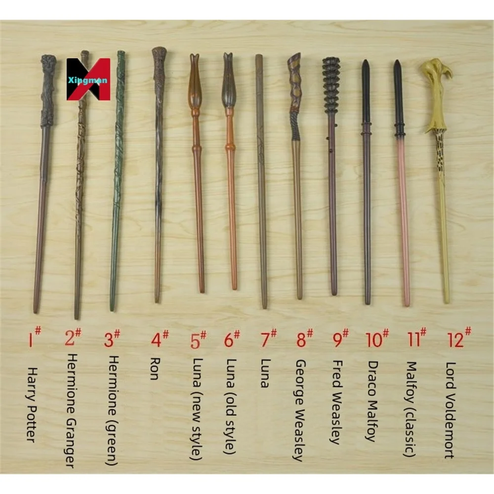 XM 56 designs 2023 latest design magic wand hot Harryed wand potters payment stick with gift box with metal Core