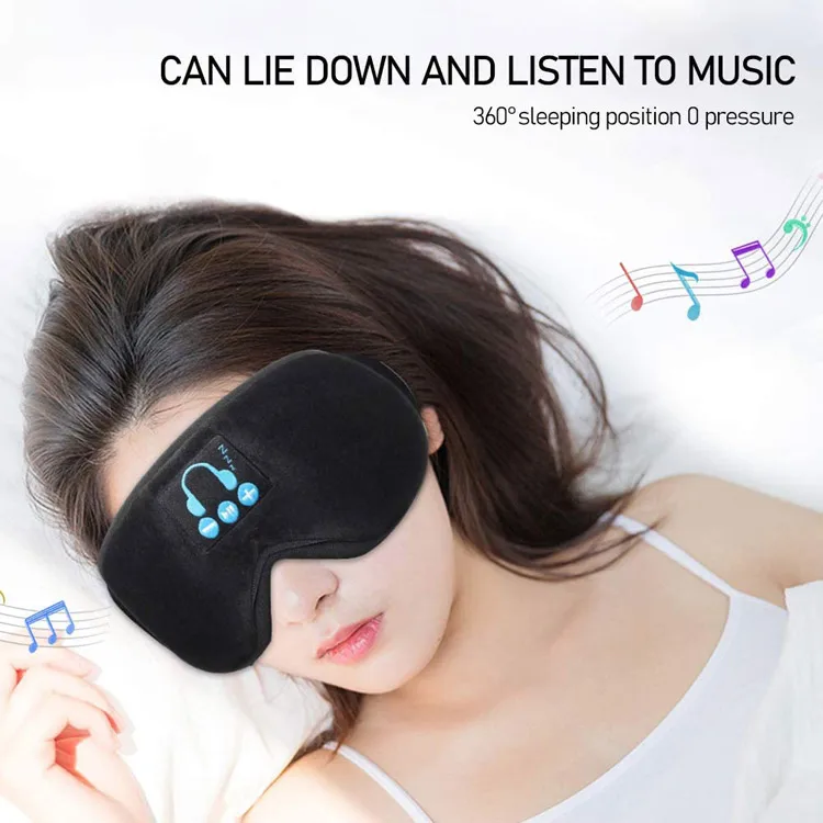 YZ-03 Wireless Music 3D Comfortable Sleeping Sleep Eye Masking Headphones
