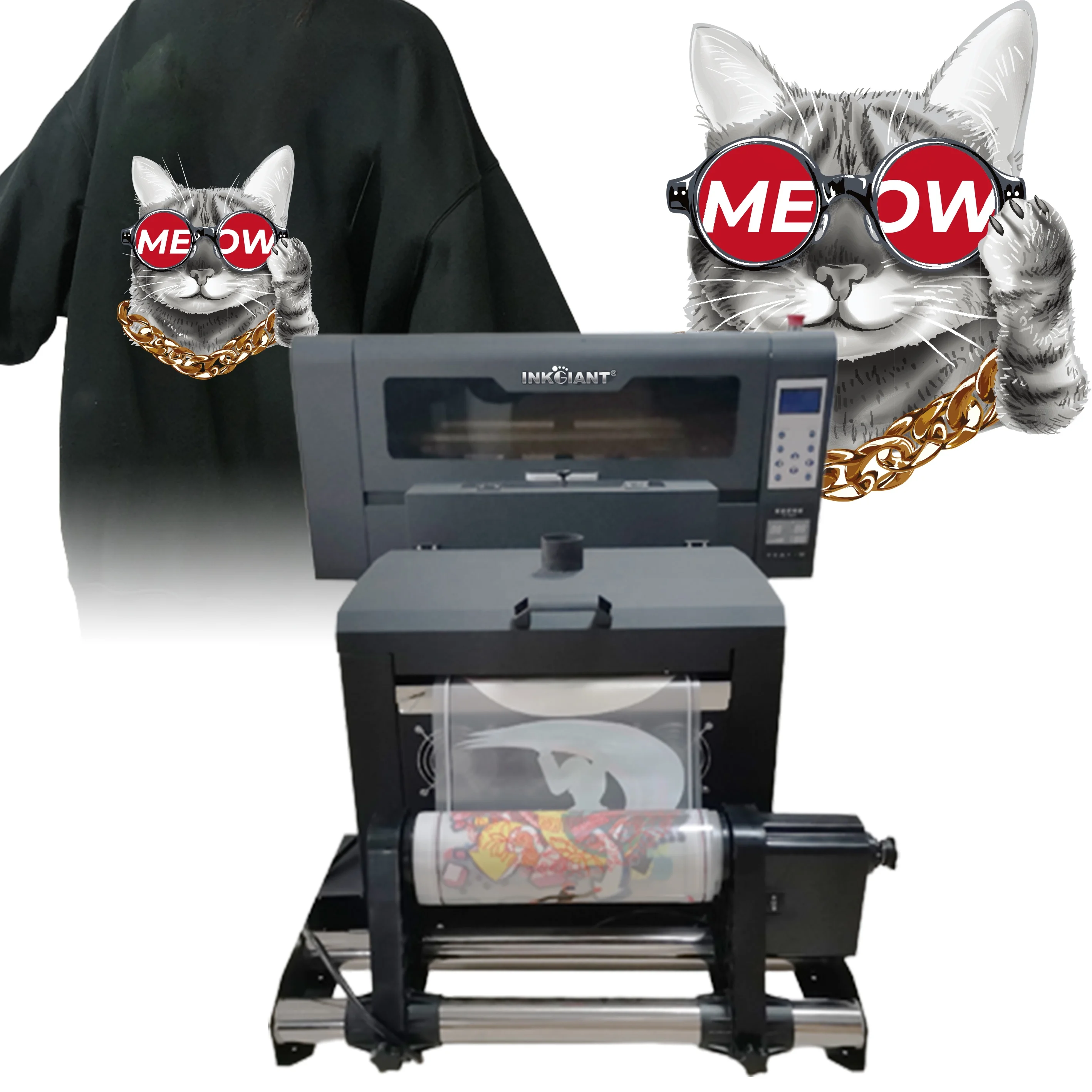 Clothes designing machine a3 xp600 double head A3 Size T Shirt Textile Printing Machine