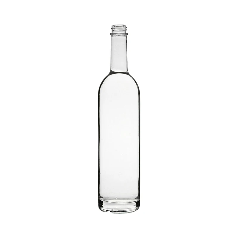 RGS Glass Bottle Manufacturer Custom Empty Crystal Glass Wine Bottles 500ml 700ml 750 ml