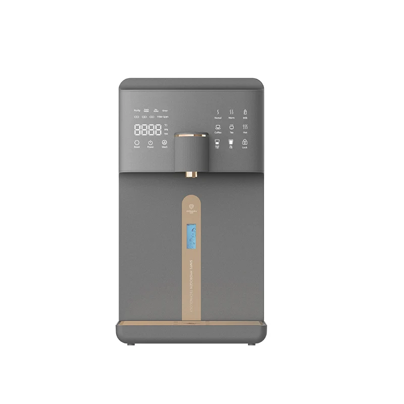 Hot And Cold Desktop Water Filter Dispenser 200GPD With Refrigerator/Water Cooler Commercial Water Purifier Machine