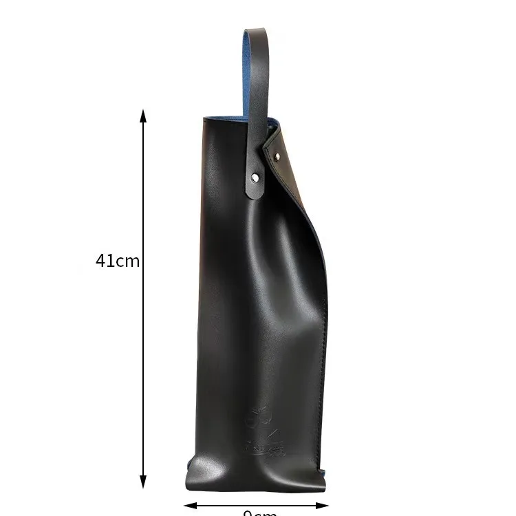 PU Leather Wine Bottle Bag Red Wine Carrier Bag Whiskey Gift Holder Handbag Outdoor Travel Bag for Wine Bottle