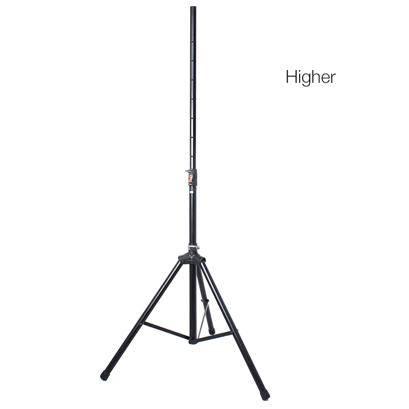 Professional auto locking air cushion heavy duty 12 15 inch adjustable tripod floor speaker stand for professional speaker