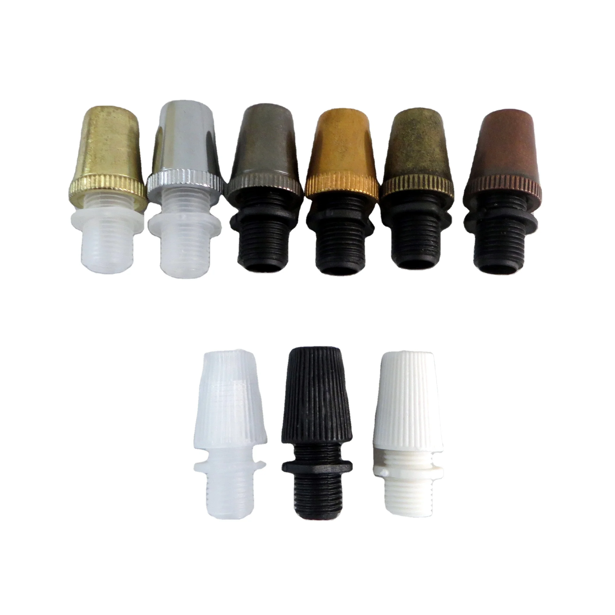 Vintage High Quality Electroplate Iron Colorful Power Cord  Cable Lock Pendant Lamp DIY Accessories