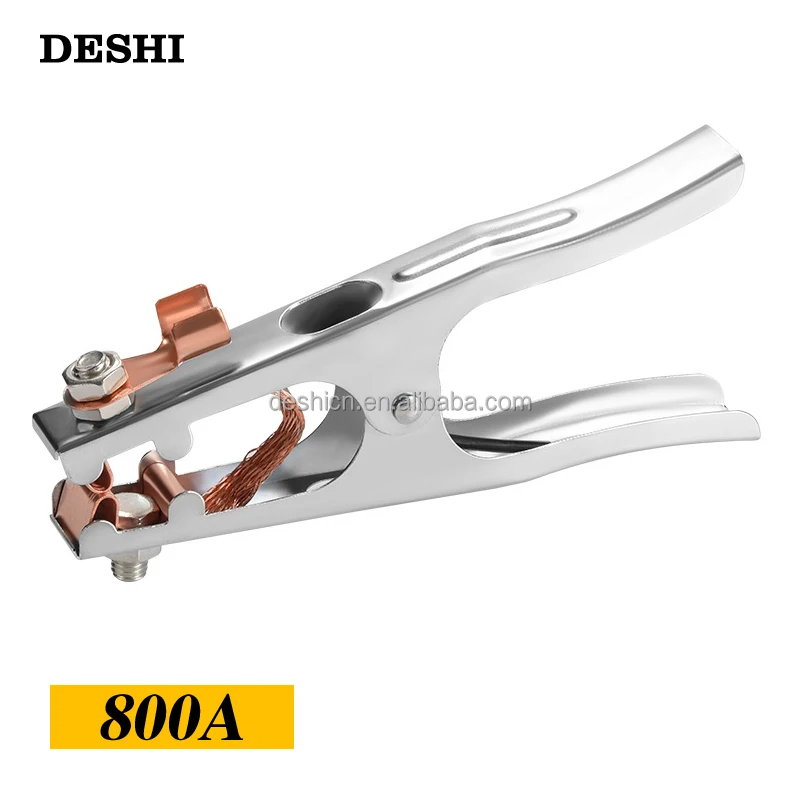 800A American Type Ground Clamp High quality magnetic earth wire crocodile clamps for earthing