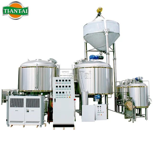 3500L 30bbl Tiantai fermenting processing craft beer turnkey project production line 30bbl brewery equipment