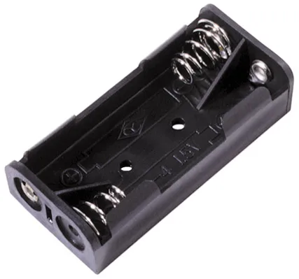 2 AAA Battery Holder with Solder lugs