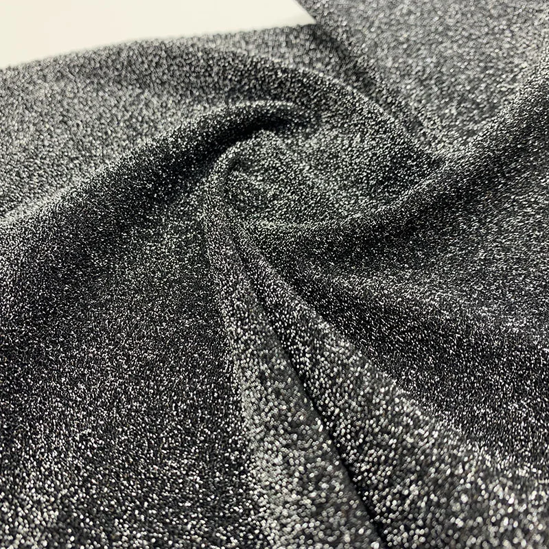  Hot selling sparkle shiny lurex fabric