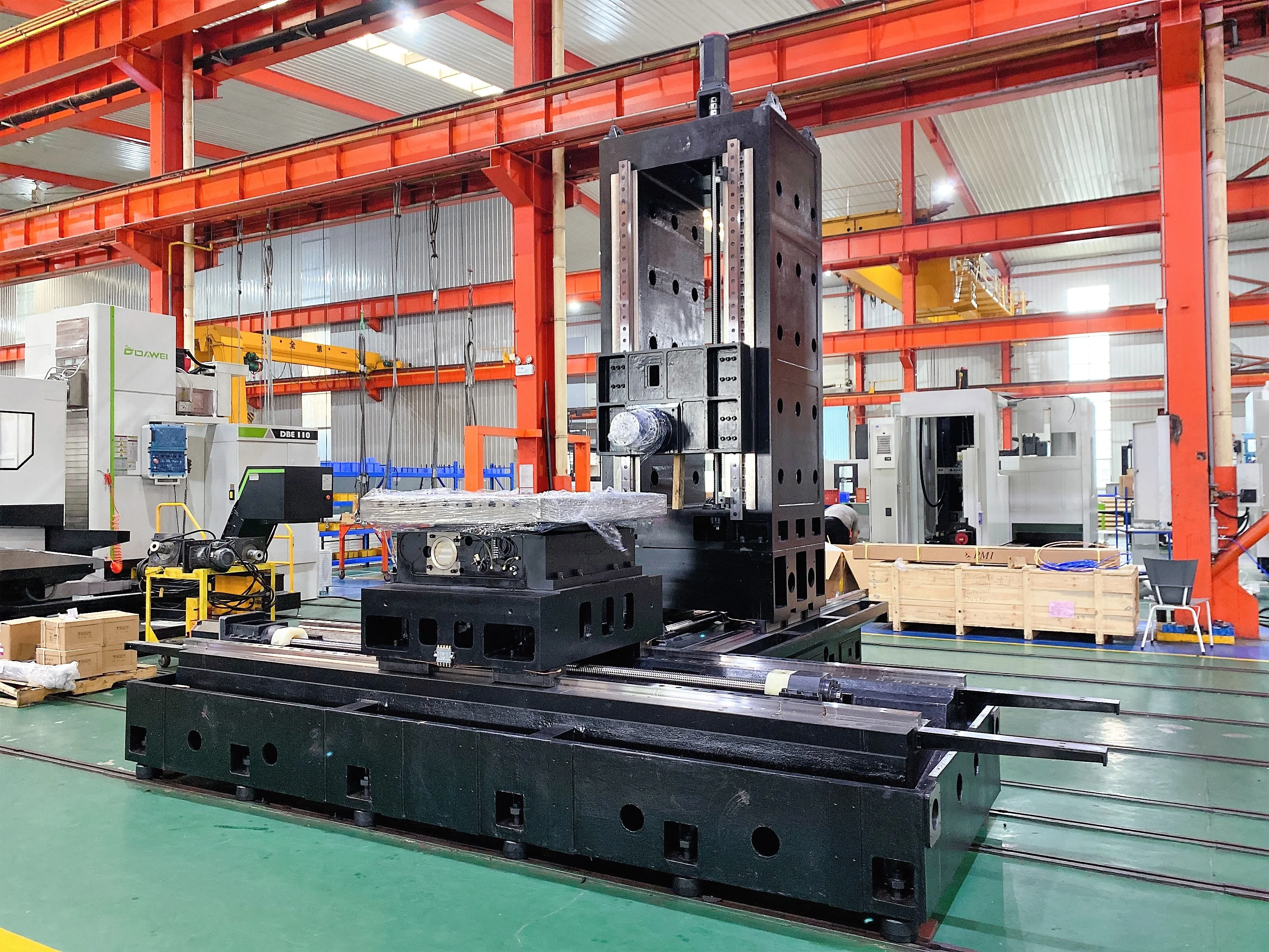 DHM110T High cutting 4 axis horizontal cnc milling machine machining center